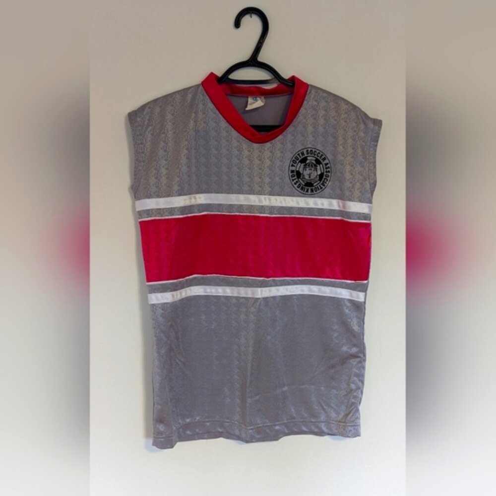 Grey Soccer Jersey (#3) - Adult Size Small